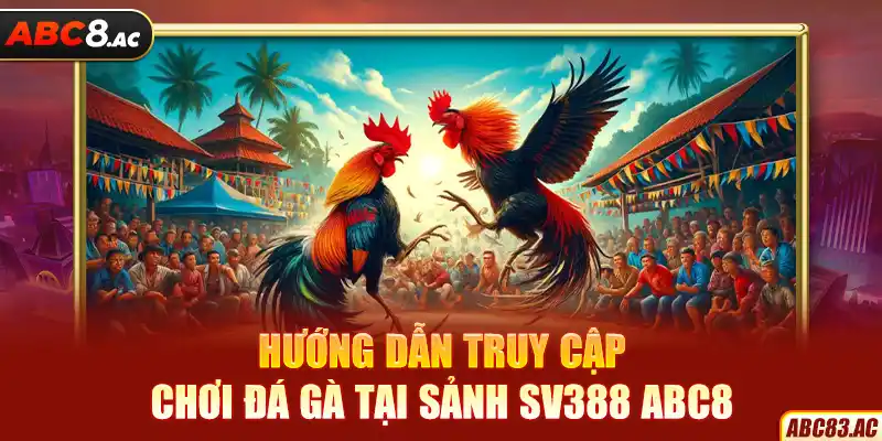 Hướng dẫn truy cập chơi đá gà tại sảnh SV388 ABC8